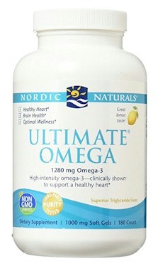 美國10大Omega-3魚油營養補充劑-Nordic Naturals Ultimate Omega，1000毫克每粒，180粒裝small