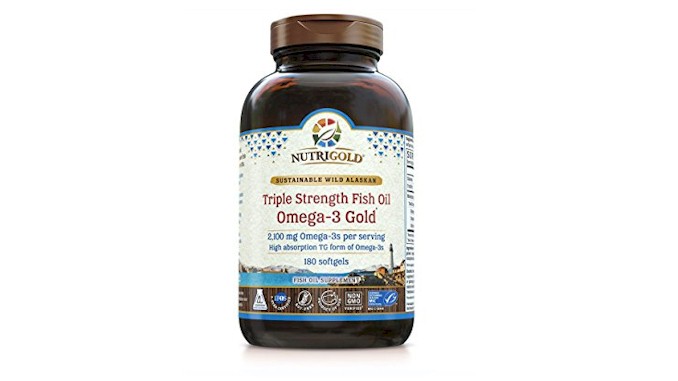 美國10大Omega-3魚油營養補充劑-Nutrigold魚油、三倍強度