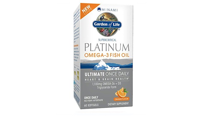 美國10大omega 3魚油營養補充劑 – Garden Of Life Minami Nutrition Platinum Omega 3 Plus D3 Formula