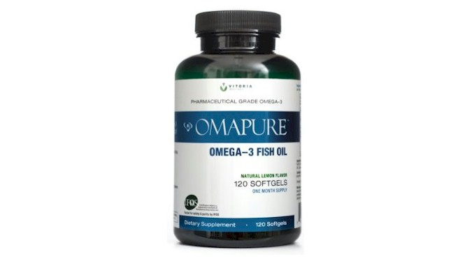 美國前10大omega 3營養補充劑 Omapure Pharmaceutical Grade Omega 3 Fish Oil 120粒裝