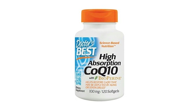 Doctor’s Best高吸收率CoQ10，含BioPerine(黑胡椒果)，100毫克，120粒軟膠囊
