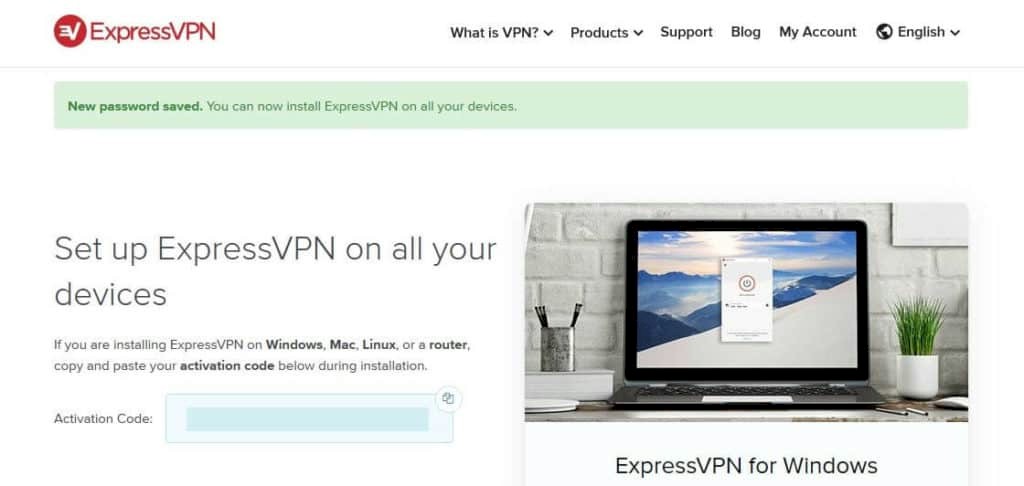 註冊ExpressVPN-得到激活碼